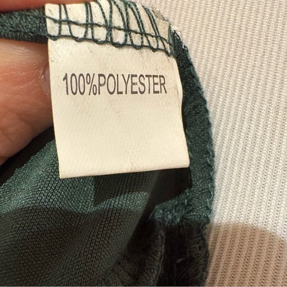 Classy Elegant Pine Green Formal Wedding Guest Dress Wmn’s S - Picture 12 of 13